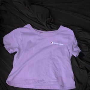Cropped champion shirts (size XS)